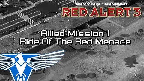 C&C Red Alert 3 - Allied Mission 1 Brighton, Ride Of The Red Menace [HD]