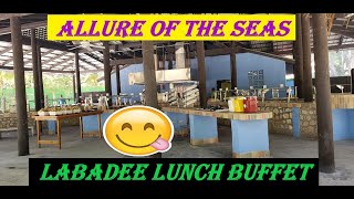Allure of the Seas - Labadee Lunch Buffet - Columbus Cove - 7/11/2022