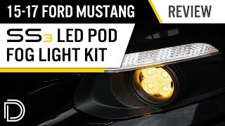 2015-2017 Ford Mustang SS3 LED Fog Light Kit | Diode Dynamics