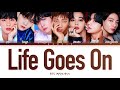 BTS 방탄소년단 Life Goes On Color Coded Lyrics Han Rom Eng 