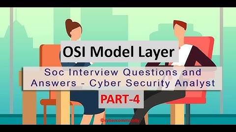 SOC (Cybersecurity) Analyst Interview Questions and Answers | SOC Interview Course | Part-4