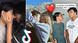 4  Cute Couple Tiktoks That Will Make You Want A Boyfriend Girlfriend ASAP!😭💚 Romantic Couples Tik