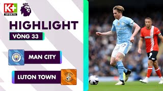 MAN CITY - LUTON TOWN | ĐẲNG CẤP CHÊNH LỆCH, DOKU - KOVACIC - HAALAND RỰC RỠ | NGOẠI HẠNG ANH 23\/24