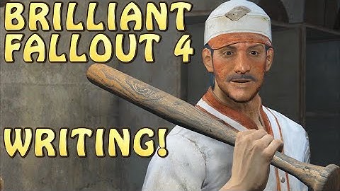 Fallout 4 - SWATTERS - OUT IN LEFT FIELD - PRESIDENT EDEN RANT - 1080p60 PS4