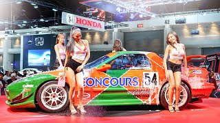 Japan Invades Thailand! JDM Car Builds and Hot Girls at The Bangkok Auto Salon!