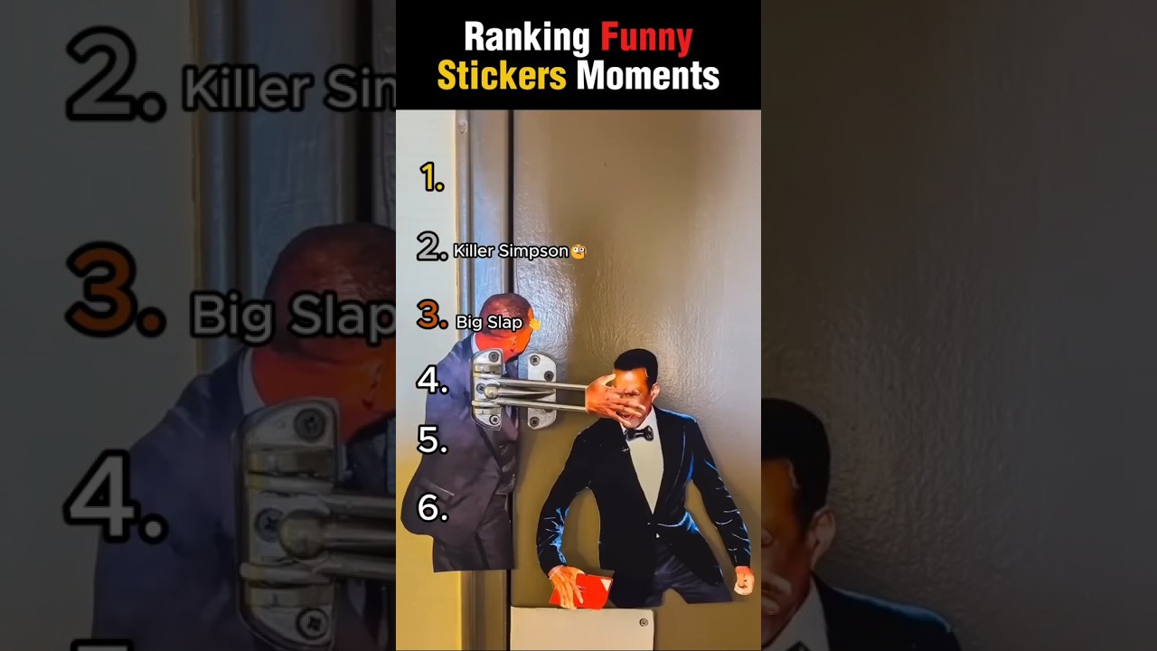 RANKING FUNNIEST STICKERS MOMENT 2