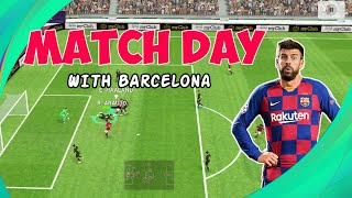 Matchday With Fc Barcelona Barcelona Being Barcelona Pes 2021 Mobile