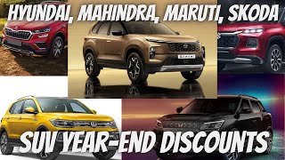 SUV Year-End Discounts: Hyundai, Mahindra, Maruti, Skoda screenshot 5