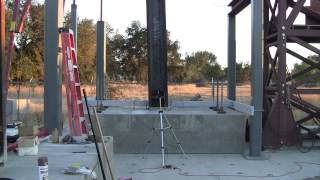 Seismic performance of embedded column base connection