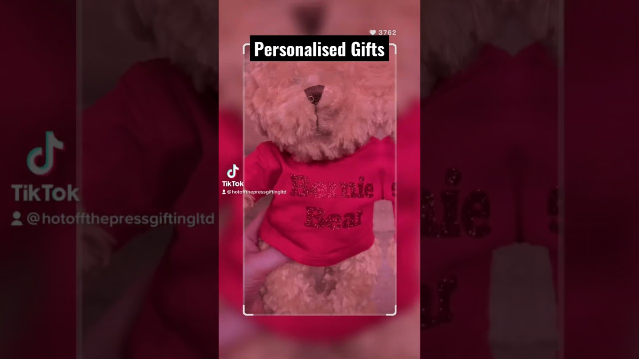 Personalised gifts from a small business 