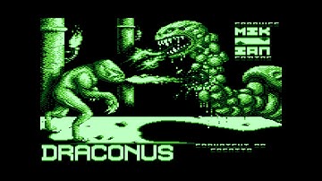 The Best of Retro VGM #1262 - Draconus (Atari 8-bit) - Title Screen