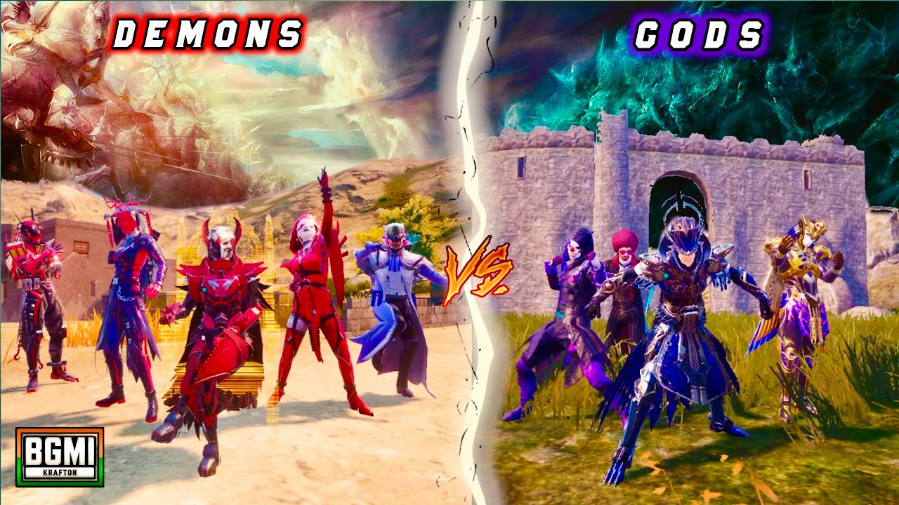 Demons Vs Gods Fight - Pubg Short Film | Pubg Movie | BGMI Series