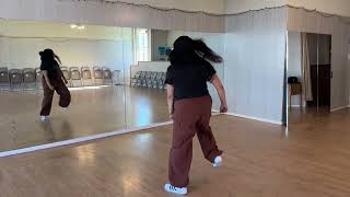 PROBLEMA slowed down, 8 count dance tutorial