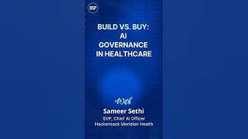 Build vs. Buy: AI Governance in Healthcare