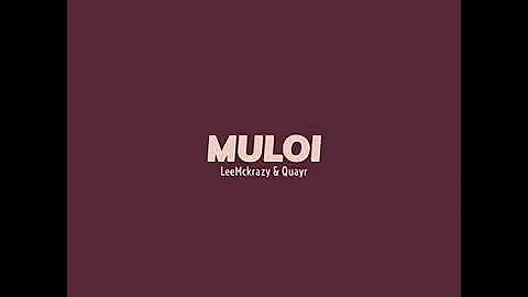 Muloi - LeeMckrazy & Quayr (Official Audio) | Amapiano