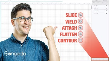 How To Use These Fun Tools In Cricut Design Space | Slice, Weld, Attach, Flatten and Contour