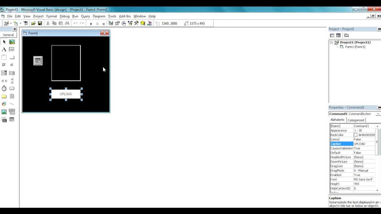 How to load a picture into Image Box in VB 6.0 - YouTube