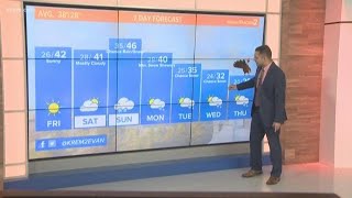 Weather Update 5 a.m., Nov. 22, 2019
