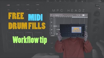 Akai Mpc Free midi drum breaks and a workflow tip for the MPC