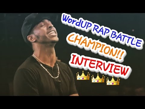 Franko Bucci !! WordUP RAP BATTLE CHAMPION!!! (Interview)