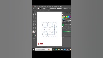 Op Art Illusion In Illustrator #illustrator #opticalillusion #shorts #op