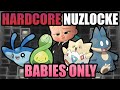 Pokémon Platinum Hardcore Nuzlocke - Baby Pokémon Only! (No items, No overleveling)