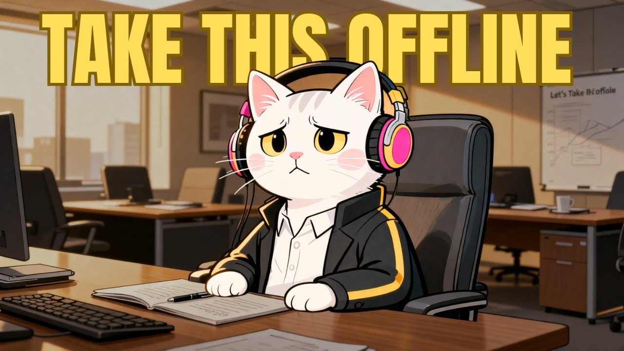 🎧 ENG B1–B2 😐 “Let’s Take This Offline” — What It Really Means at Work