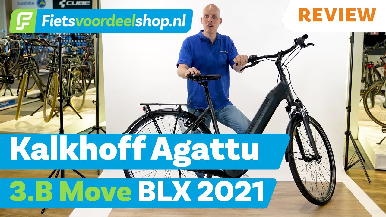 Kalkhoff Agattu 3.B Move BLX - Fietsvoordeelshop.nl Product Review - YouTube