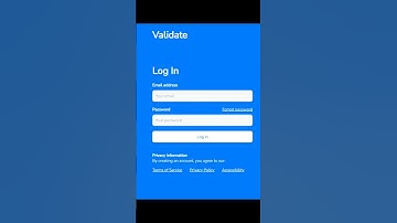 SimVenture Validate: Logging in vs Signing up
