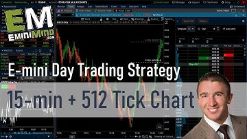 My Day Trading Strategy for the E-mini Futures (using a 15-min & 512 tick chart)