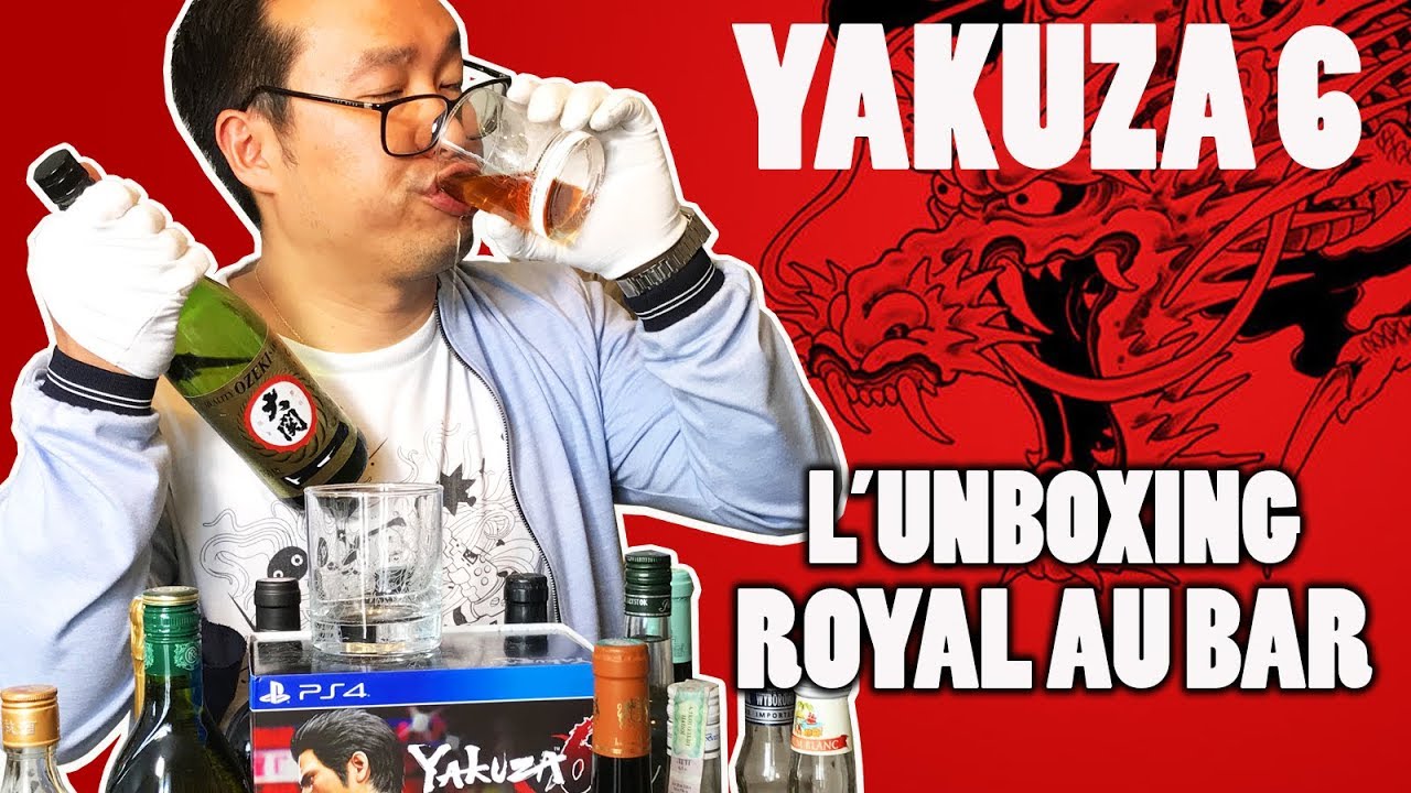 UNBOXING On teste les verres à Whisky de YAKUZA 6 Collector 😅 YouTube