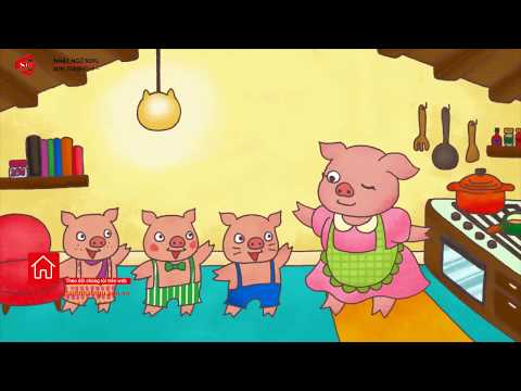 Video Học tiếng Nhật qua Phim Hoạt Hình 3 Chú Heo Con - YouTube