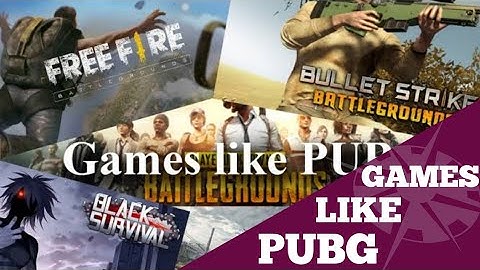 TOP 5 ANDROID GAMES LIKE PUBG MOBILE !! BY KD ZONE !!