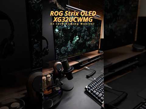 品切れ続出 4K240Hz⇔FHD480Hz切替可能 32インチのOLEDゲーミングモニター ROG Strix OLED XG32UCWMG