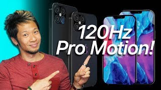 New iPhone 12 Pro Details! 120Hz Pro Motion leaked