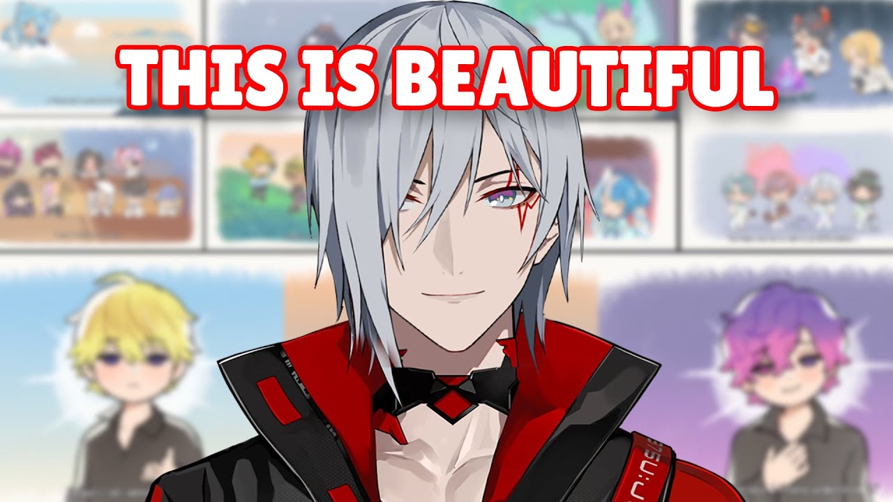 Фулгур не мог сдержать слез, глядя на этот прекрасный подарок от NIJI EN.