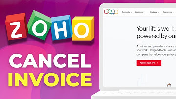 How To Cancel an Invoice in Zoho Books