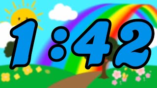 ⏰ Fun 1 Minute and 42 Second Countdown Timer for Kids – Learning & Play Time! 🎉🧸