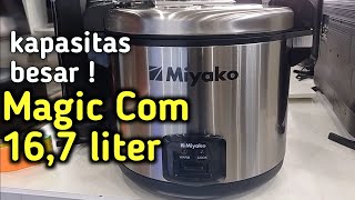 Magic Com Besar Miyako MCG-171 Cocok Untuk Usaha
