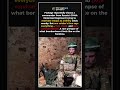Russian Commander Motivates Troops as Artillery Hits Their Position #shorts