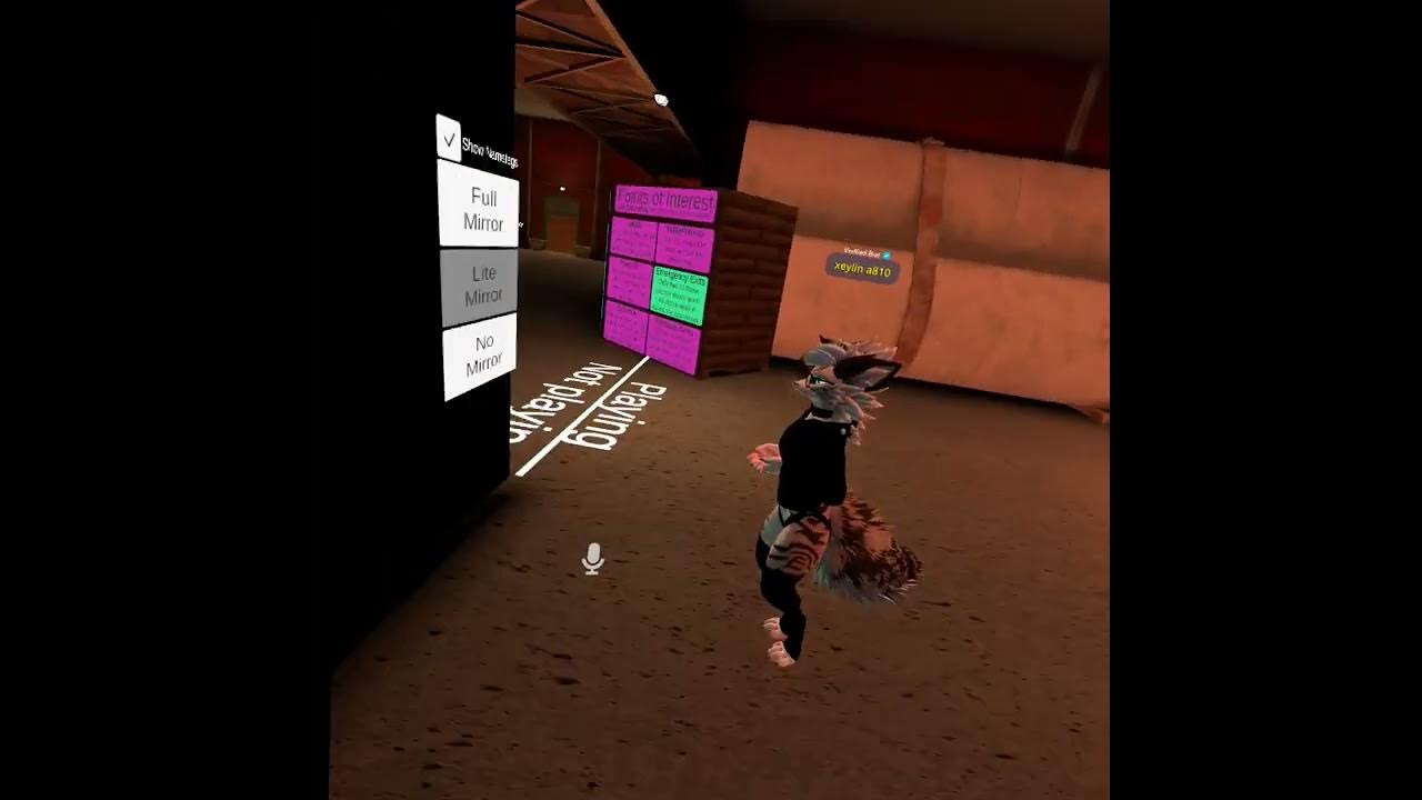 Vrchat, game is called Keep Running. YouTube