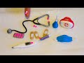 DIY Make Polymer Clay Miniature Doctor Set | Easy Polymer Clay tutorial Mini Medical Kit