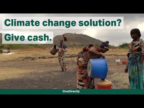 Cash helps families adapt to climate change in Malawi | GiveDirectly - video from GiveDirectly