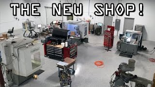 The New Machine Shop!  Moving, Construction and Tour!
