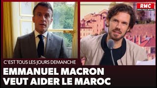 Macron veut aider le Maroc