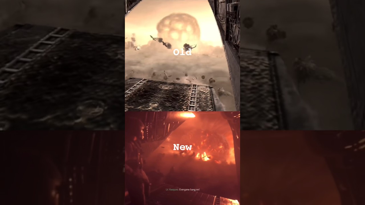 MW Nuke Scene: New vs Old