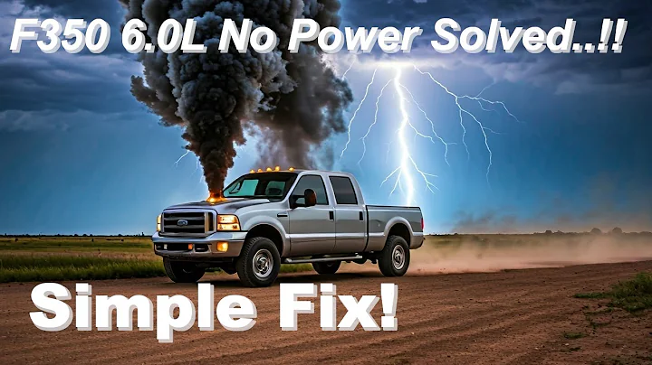 2005 Ford F350 6.0L No Power?  Here Is The Fix!!
