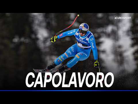Video Capolavoro DOMINIK PARIS, fanno 20 vittorie in discesa che conquista una vittoria storica