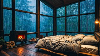 Relieve Stress and Fall Asleep Right Away with Heavy Rain and Thunder Echoing on the Window at Night by Nature Sounds 9,501 views 7 days ago 22 hours