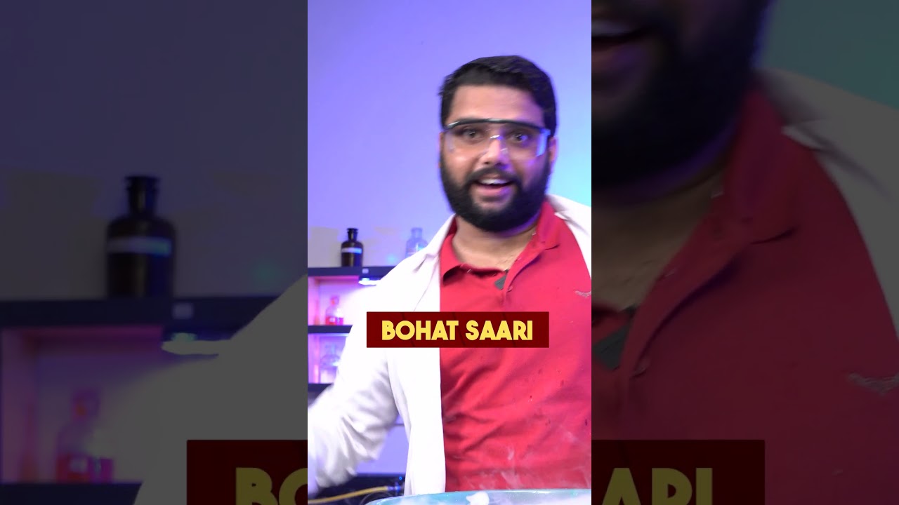 ZAMEEN Per BADAL | Chemistry Experiment #1 | Edventure #shorts #education